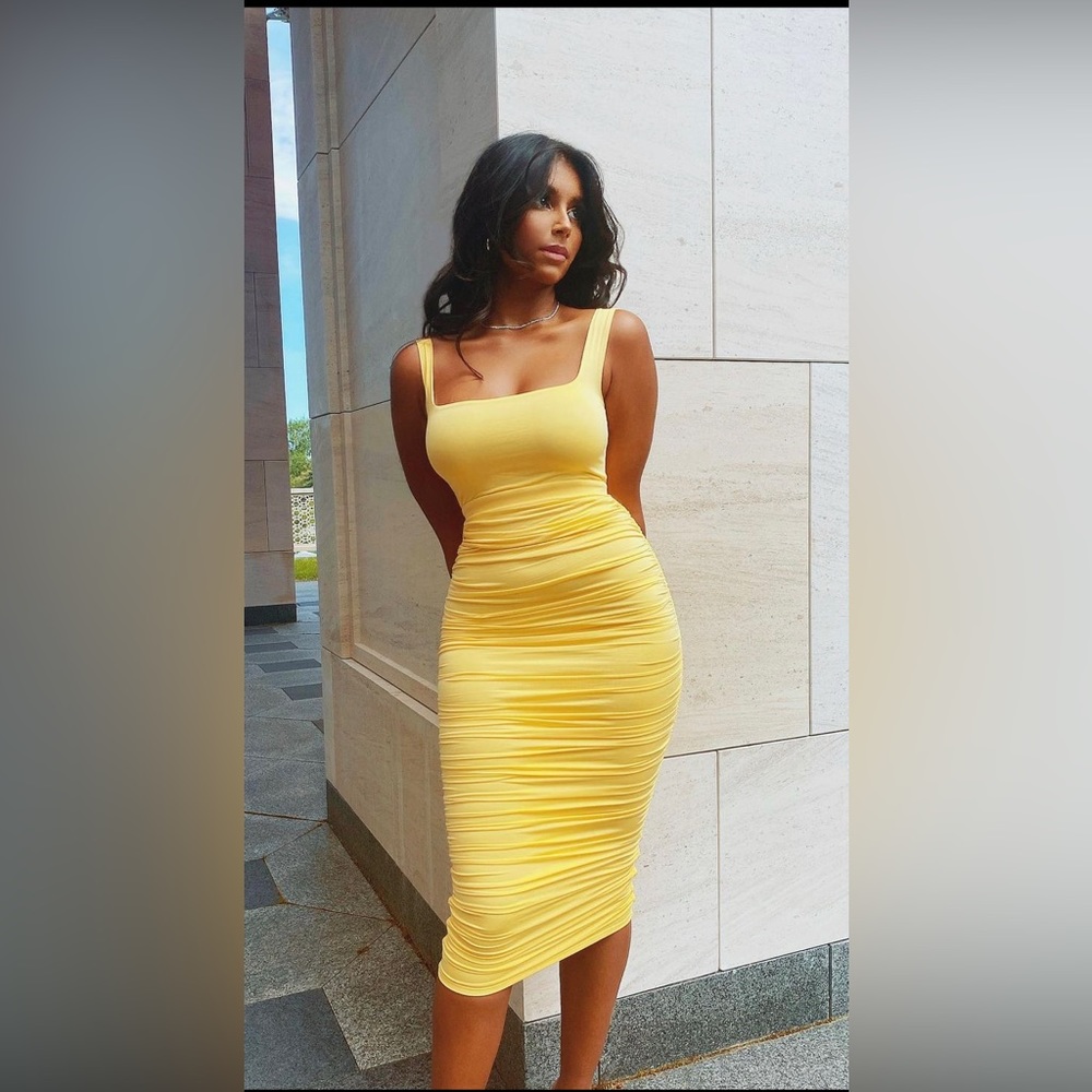 Oh Polly Yellow Dress